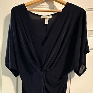 NEVER WORN V-neck Side Wrap Dress